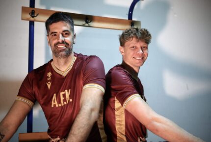 H παρουσίαση της φανέλας των 100 ετών