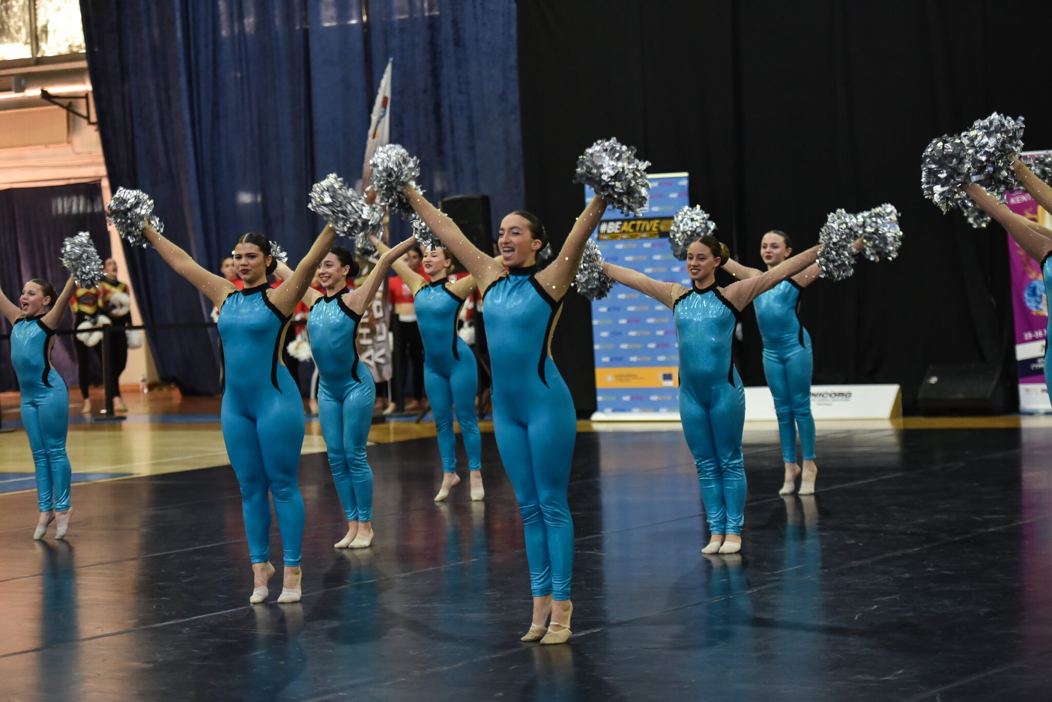 Οι Cheerleaders του Α.Σ. ΑΡΙΩΝ στο φιλικό με Φενερμπαχτσέ